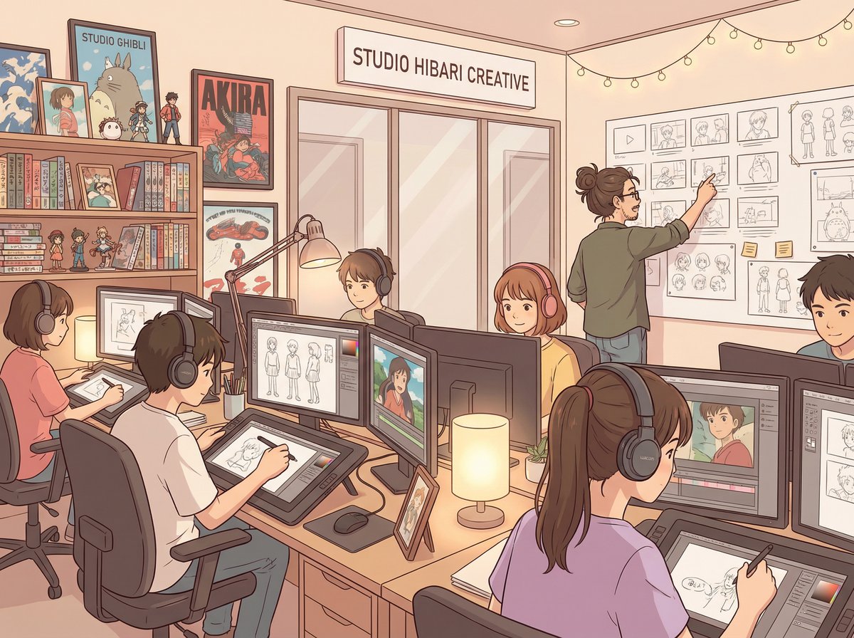 小蓝视频动漫制作工作室